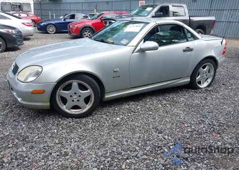 2000 Mercedes-Benz Slk 230 Kompressor from USA, damaged, VIN WDBKK47F7YF167712
